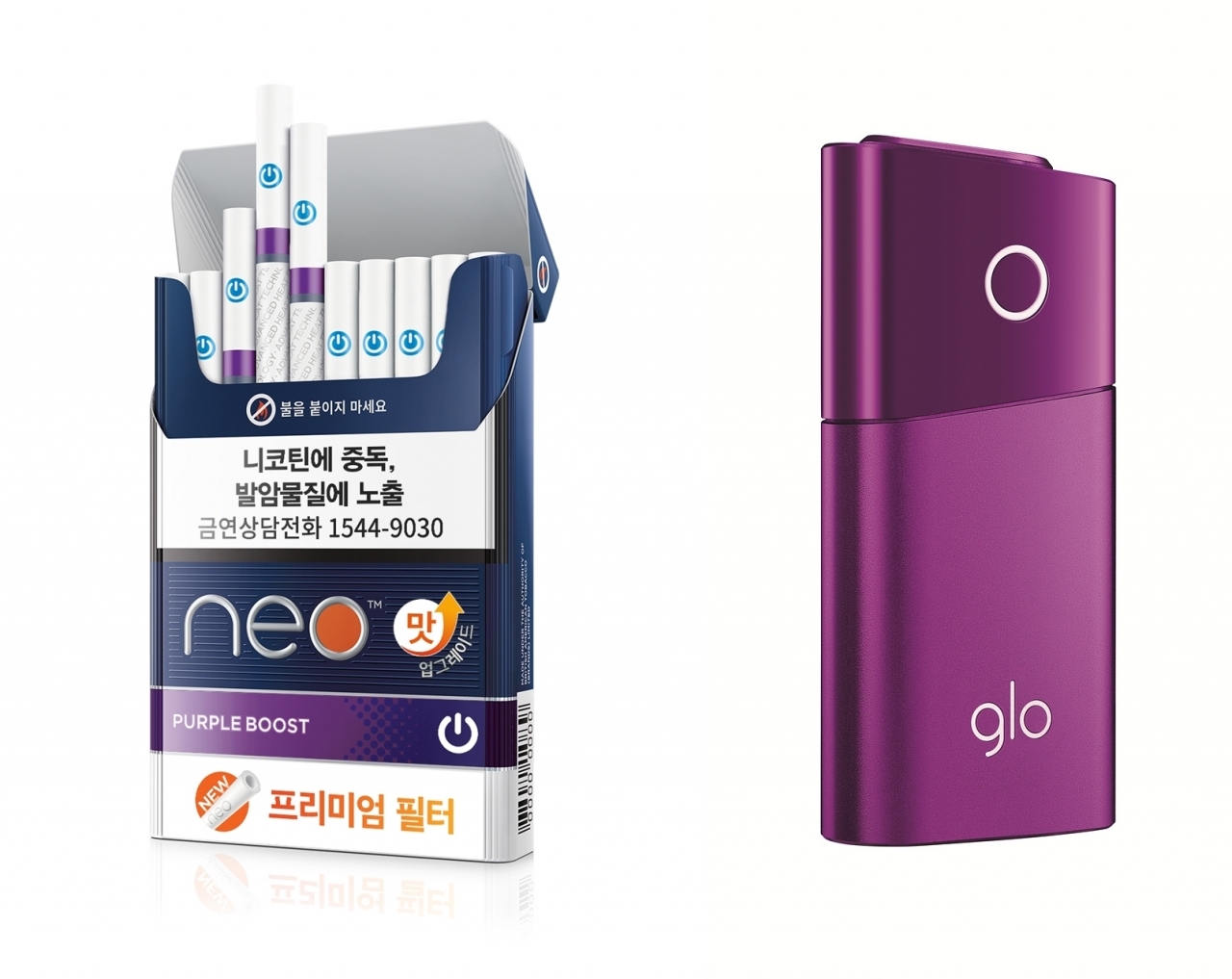 브리티쉬 아메리칸 토바코 코리아(이하 BAT코리아, 대표 매튜 쥬에리)가 궐련형 전자담배기기 ‘글로(glo™)’ 전용스틱, ‘네오(Neo)’ 8종 제품군을 업그레이드해 판매 개시한다.