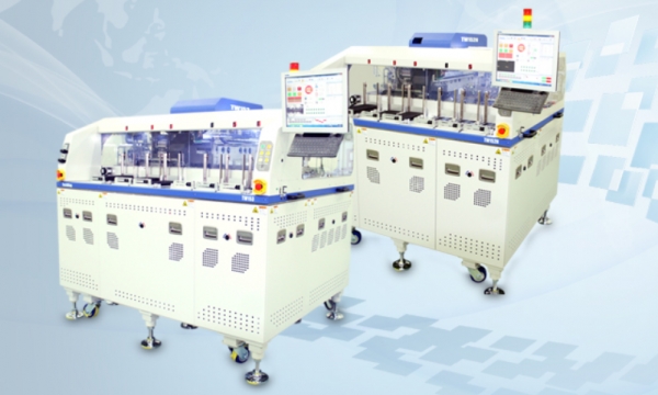 반도체 장비 제조업체 테크윙은 메모리 반도체용 핸들러 시장에서 점유율 세계 1위를 차지하고 있다. 지난해 실적도 대폭 성장했고 올해 전망 또한 고공행진이다. 그러나 주가는 아직 게걸음을 하고 있어 주목된다. 사진은 테크윙에서 제작한 로직 테스트 핸들러. [사진 출처= 테크윙 홈페이지 캡처]