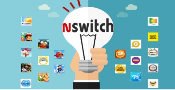 디지털 미디어랩 나스미디어는 올해 안정적인 본업에 신사업 성장성까지 확보해 펀더멘탈 강화가 예상된다. 사진은 나스미디어의 앱 마케팅 토탈 솔루션인 엔스위치 디자인. [사진 출처= 나스미디어 홈페이지]