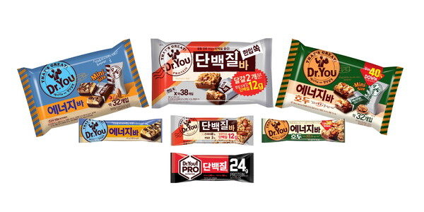 오리온은 올 가을 기간동안 ‘닥터유 바’ 매출이 전년 대비 20% 증가했다고 28일 밝혔다. [사진제공=오리온] 