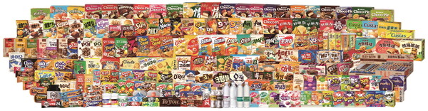 오리온그룹은 사업회사 오리온이 지난 3분기에 연결기준 매출액 7411억원, 영업이익 1217억원을기록했다고 14일 밝혔다. 사진은 오리온 제품. [사진제공=오리온그룹]