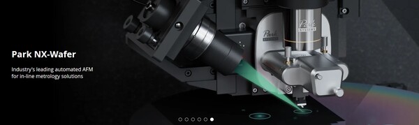 1997년 4월7일 설립된 파크시스템스는 국내에서 유일하게 원자현미경을 만드는 글로벌 나노계측 전문기업이다. 사진은 주요 제품 중 하나인 'NX-웨이퍼'. [사진출처=파크시스템스]