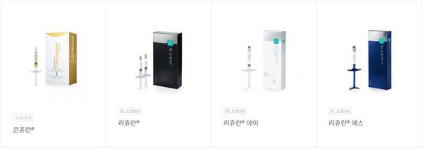 파마리서치는 2001년 3월 설립했고 2015년 7월 코스닥 시장에 상장했다. 파마리서치는 의약품, 의료기기, 화장품 등을 연구, 제조 및 판매하는 재생 바이오 전문 제약회사다. 사진은 파마리서치의 주요 의료기기 ‘리쥬란’과 ‘콘쥬란’ 제품. [사진출처=파마리서치]