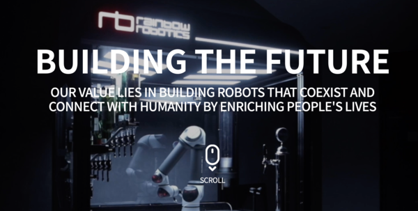 레인보우로보틱스는 인간형 이족보행 로봇 플랫폼, 협동로봇 사업에 주력하고 있다. 인간형 이족보행 로봇 개발을 통해 확보한 핵심 부품 및 요소 기술을 활용하여 협동로봇 사업을 진행하는 게 특징이다. [사진출처=레인보우로보틱스]