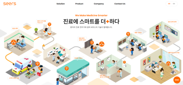 씨어스테크놀로지는 웨어러블 의료기기와 인공지능(AI) 판독 알고리즘 기반 소프트웨어를 기반으로 진단 지원 및 원격 환자 모니터링 서비스를 제공하는 디지털 헬스케어 솔루션 기업이다. [사진출처=씨어스테크놀로지]