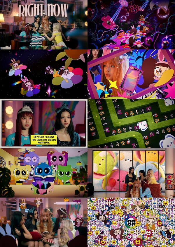 하이브는 쏘스뮤직, 플레디스엔터테인먼트, 케이오지엔터테인먼트, 어도어, 빌리프랩 등의 지분인수 및 신규 레이블 설립을 통해 본격적인 멀티레이블 체제를 구축했다. 사진은 어도어의 뉴진스. [사진출처=어도어]