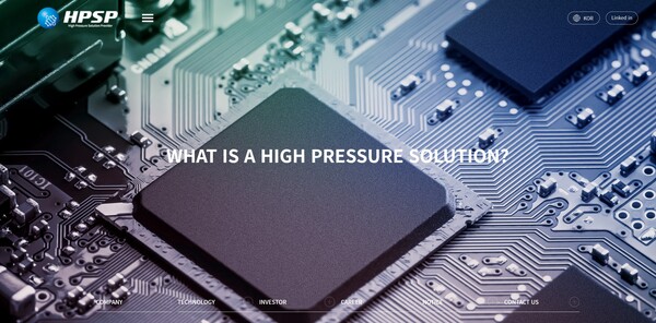 2017년 3월 설립된 HPSP는 고압어닐링공정(HPA) 반도체 장비 제조 및 판매를 주요 사업으로 영위한다. 글로벌 시스템반도체 및 메모리반도체 기업에 반도체 전공정 중 수소 어닐링에 필요한 고압 수소 어닐링 장비를 판매하고 있다. 코스닥시장에는 2022년 7월15일 상장됐다. [사진출처=HPSP]