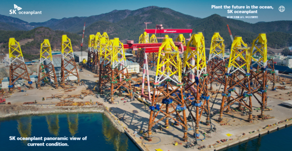 1996년 11월 설립된 SK오션플랜트(옛 삼강엠앤티)는 플랜트 사업, 특수선사업, 후육강관사업, 조선사업, 선박수리개조사업 등을 영위한다. 지난해 4월 코스피 시장에 이전 상장했다. [사진 출처=SK오션플랜트]