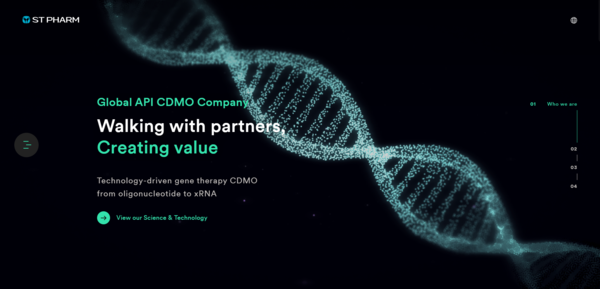 에스티팜은 1983년 삼천리제약으로 설립되어 2010년 동아쏘시오그룹에 편입됐다. 저분자 신약 위탁개발생산(CDMO)에서 경험과 기술을 바탕으로 새로운 치료제 분야인 올리고핵산치료제 CDMO로 사업 영역을 확장했다.  [사진출처=에스티팜]