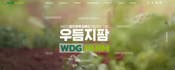 2011년 설립된 우듬지팜은 2023년 코스닥 시장에 상장한 국내 대표 스마트팜 설계·운영 업체다. [사진출처=우듬지팜]