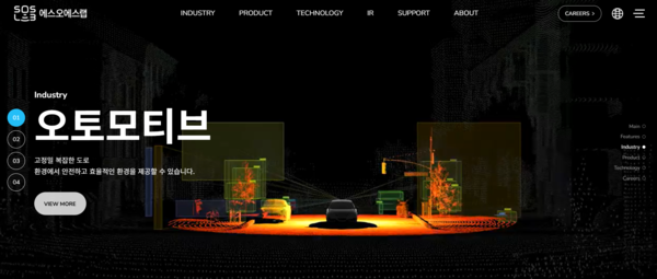 2016년 설립된 에스오에스랩은 자율주행 센서인 라이다의 개발과 제조, 솔루션을 주요 사업으로 영위하며 차량·로봇·드론 등 자율주행 모빌리티 관련 산업도 진행한다. [사진출처=에스오에스랩]