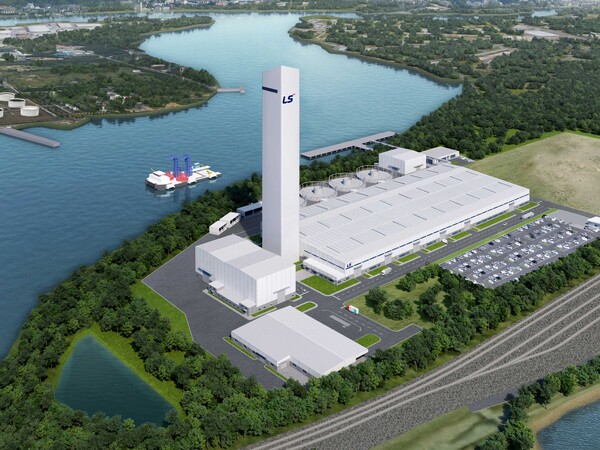 LS가 미국 내 생산거점 확보를 위해 LS전선의 주주배정 유상증자에 참여, 약 1500억원 규모의 출자를 결정했다. 사진은 LS전선 미국 자회사인 LS그린링크의 미국 버지니아주 해저케이블 공장 조감도. [사진제공=LS]